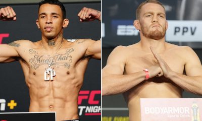 Carlos Prates e Jack Della Maddalena se enfrentam na luta principal do UFC Austrália, em maio