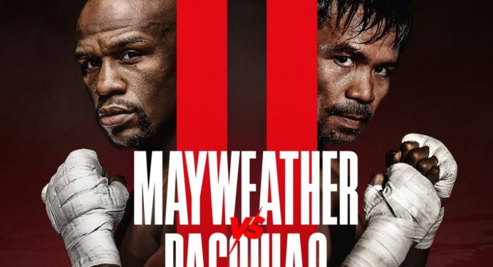 Reencontro histórico! Floyd Mayweather e Manny Pacquiao tem revanche marcada para setembro
