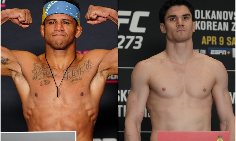 Gilbert Durinho e Mike Malott em montagem