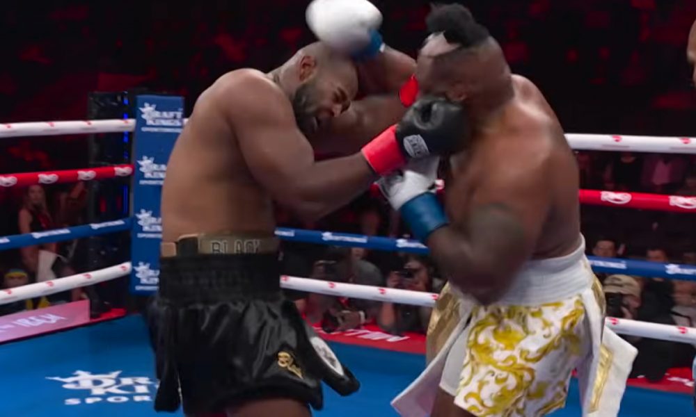Jarrell Miller perde a peruca no meio da luta contra Kingsley Ibeh