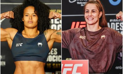 Karine Killer Silva e Jasmine Jasudavicius em montagem