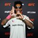 Vinícius LokDog Oliveira posando para foto durante o Media Day do UFC Vegas 113