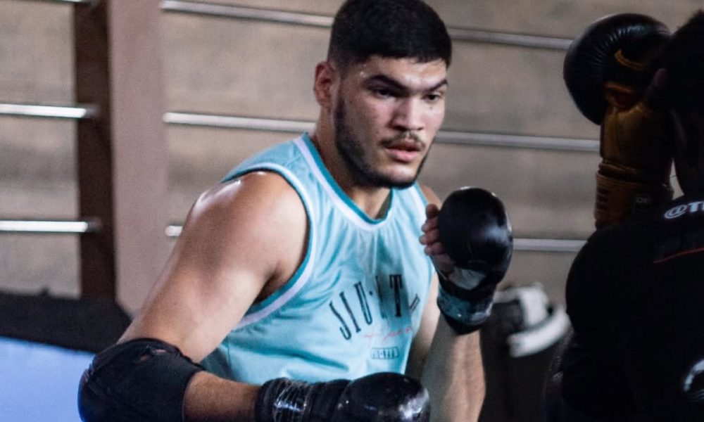 José Henrique Souza Canela durante treino