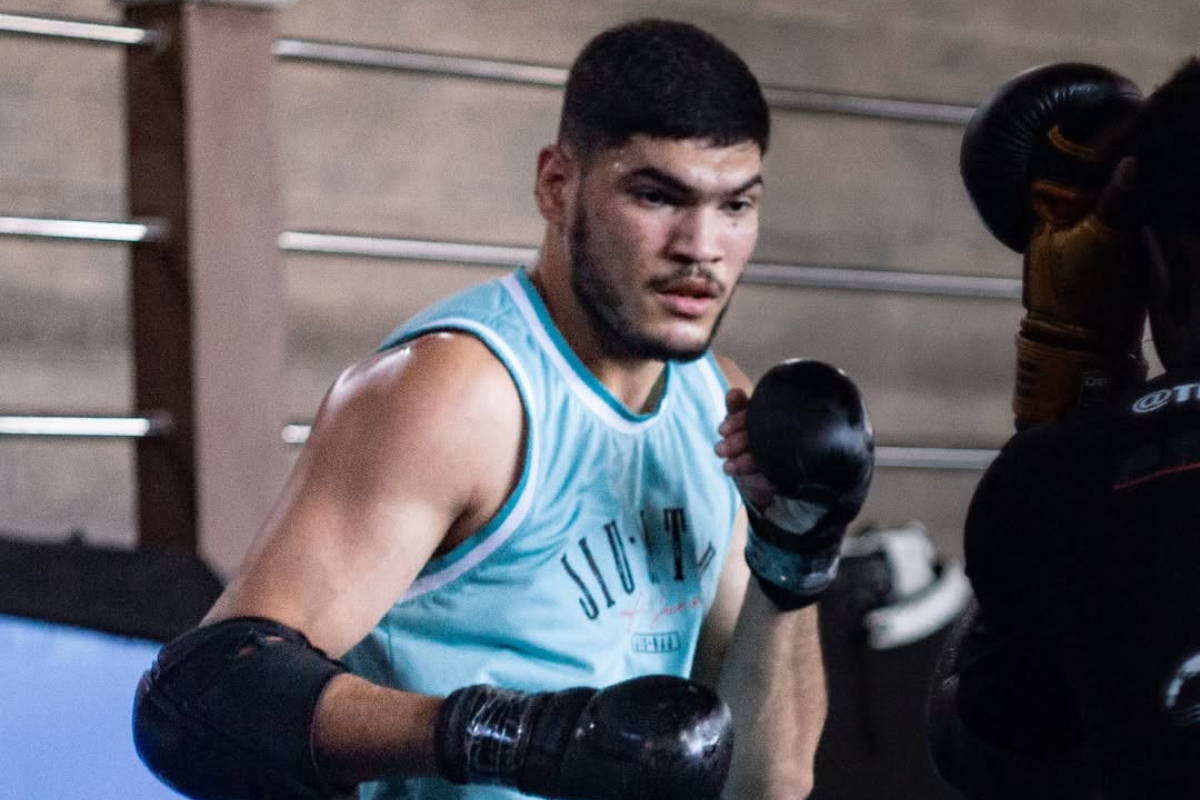 José Henrique Souza Canela durante treino