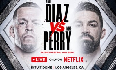 Nate Diaz e Mike Perry se enfrentam em card de Ronda Rousey vs Gina Carano