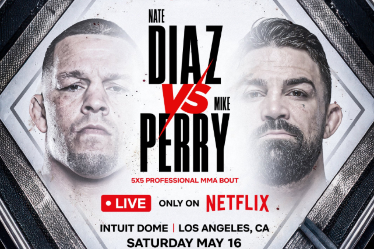 Nate Diaz enfrenta Mike Perry em card de Ronda Rousey vs Gina Carano na Netflix