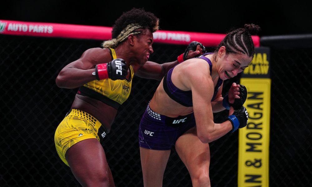 Alexia Burguesinha e Bruna Brasil trocam socos no UFC Seattle