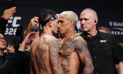 Charles Do Bronx e Max Holloway se encaram antes do UFC 326