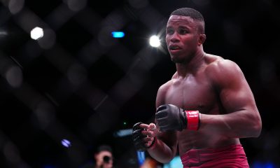 Felipe Franco, o 'Negão', em ação no Contender Series, em 2025