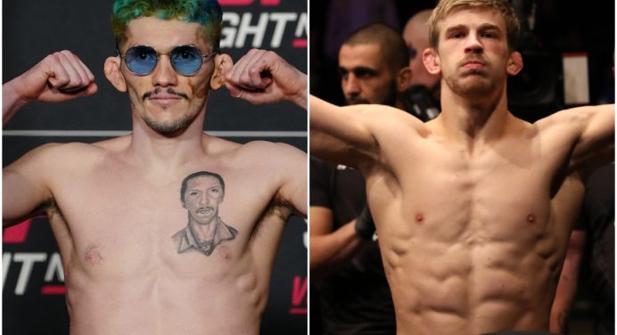 Luta principal! UFC encaminha duelo entre Melk Costa e Arnold Allen para maio