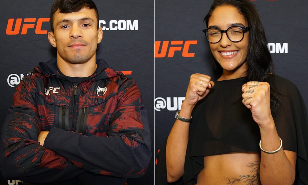 Alessandro Costa e Alice Pereira foram premiados com bônus de performance no UFC Vegas 115