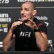 Sean Strickland no media day do UFC 276