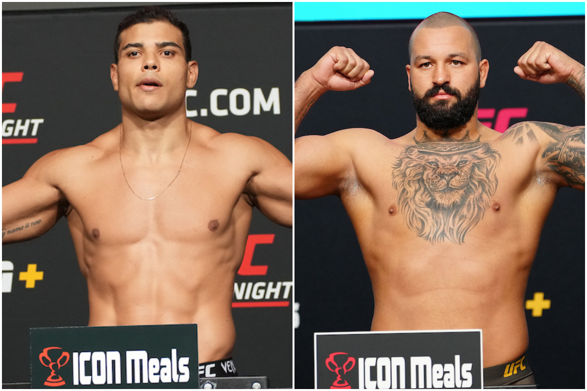 Destaques do UFC 327, Paulo Borrachinha e Josh Hokit trocam farpas e inauguram rivalidade